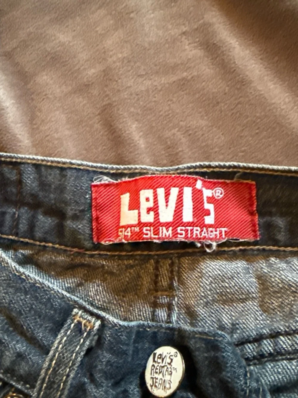 Levi's Men's Straight Jeans in Washed Blue